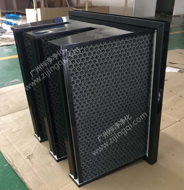 W型蜂窝活性炭过滤器